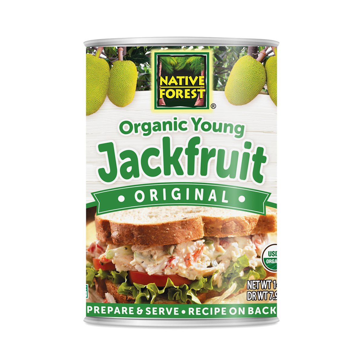 Native Forest Organic Young Jackfruit 14 oz can