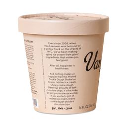 French Ice Cream, Malted Cookie Dough Shake