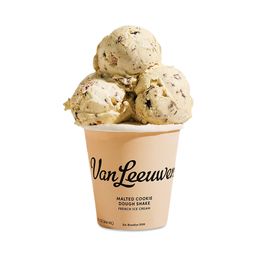 French Ice Cream, Malted Cookie Dough Shake