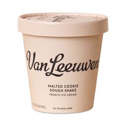 French Ice Cream, Malted Cookie Dough Shake