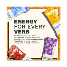 Caffeinated Energy Bars, Birthday Cake