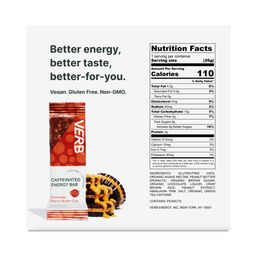 Caffeinated Energy Bars, Chocolate Peanut Butter Cup