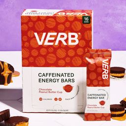 Caffeinated Energy Bars, Chocolate Peanut Butter Cup