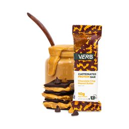 Caffeinated Protein Bars, Chocolate Chip Peanut Butter 12ct
