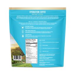 Instant Coffee Sticks, Coffee & Electrolytes