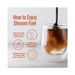 Instant Mushroom Drink Mix, Shroom Fuel