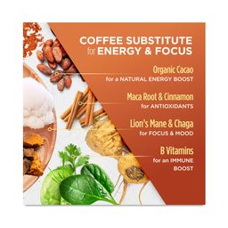 Instant Mushroom Drink Mix, Shroom Fuel