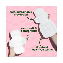 Double Winged Bamboo Night Pads
