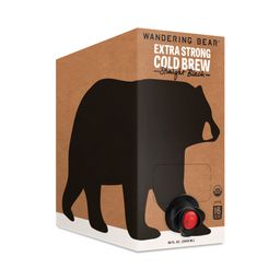Extra Strong Cold Brew Coffee on Tap, Straight Black