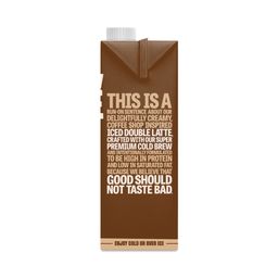 High Protein Cold Brew Latte, Double Latte