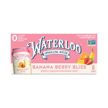 Waterloo Orange Raspberry Waterloo Sparkling Water Raspberry Nectarine | Thrive Market