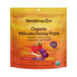 Organic Manuka Honey Pops, Variety Pack