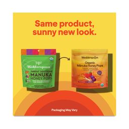 Organic Manuka Honey Pops, Variety Pack