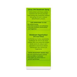 Spray Deodorant, Citrus