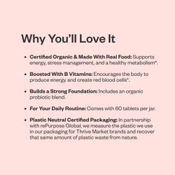 Real Food Organic B Complex