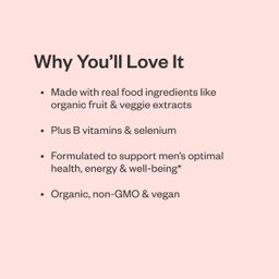 Real Food Organic Men's Multivitamin