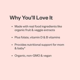 Real Food Organic Prenatal Multivitamin