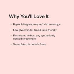 Sugar-Free Hydration Electrolyte Powder, Lemonade