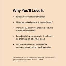 Women's Daily Probiotic