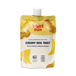 Creamy Dog Treats, Peanut Butter & Banana