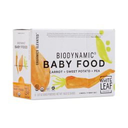 Biodynamic Baby Food, Carrot, Sweet Potato & Pea