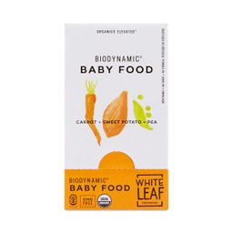 Biodynamic Baby Food, Carrot, Sweet Potato & Pea