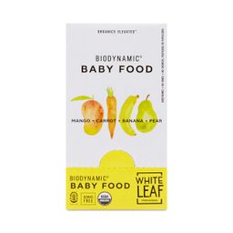 Biodynamic Baby Food, Mango, Carrot, Banana & Pear