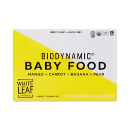 Biodynamic Baby Food, Mango, Carrot, Banana & Pear