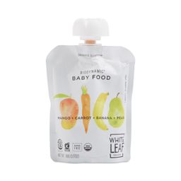 Biodynamic Baby Food, Mango, Carrot, Banana & Pear