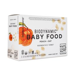 Biodynamic Baby Food, Peach & Oat