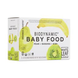 Biodynamic Baby Food, Pear, Banana & Kiwi