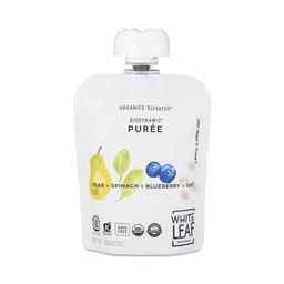 Biodynamic Baby Food, Pear, Spinach, Blueberry & Oat