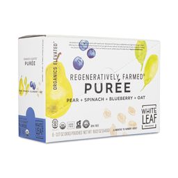 Biodynamic Baby Food, Pear, Spinach, Blueberry & Oat
