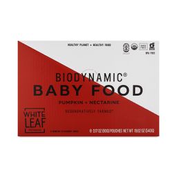 Biodynamic Baby Food, Pumpkin & Nectarine