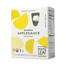 Organic Unsweetened Applesauce, Banana