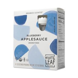 Organic Unsweetened Applesauce, Blueberry