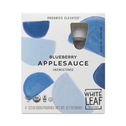 Organic Unsweetened Applesauce, Blueberry