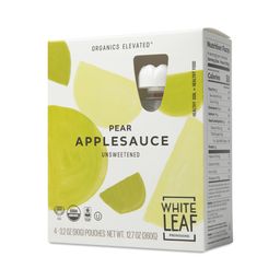 Organic Unsweetened Applesauce, Pear