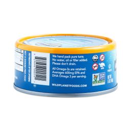 Non-GMO Wild Albacore Tuna - No Salt Added