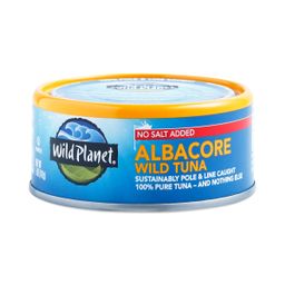 Non-GMO Wild Albacore Tuna - No Salt Added