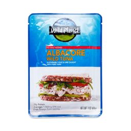 Wild Albacore Tuna Pouch, No Salt