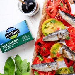 Wild Sardines in Extra Virgin Olive Oil, Lightly Smoked