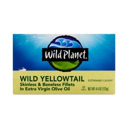 Wild Yellowtail Fillets in Extra Virgin Olive Oil