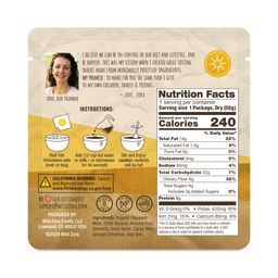 Instant Grain Free Hot Cereal, Banana Bread