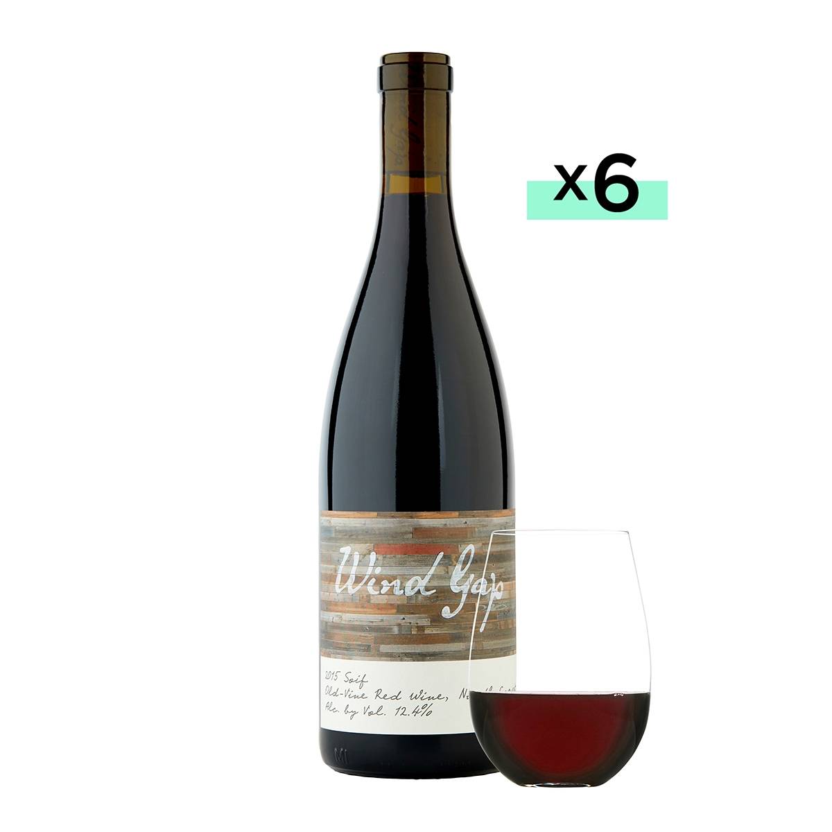 Wind Gap Wines Soif Old Vine Field Red Wine Blend 2015 Half Case