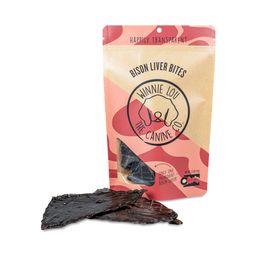 Bison Liver Bites Dog Treats