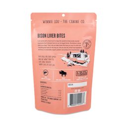 Bison Liver Bites Dog Treats