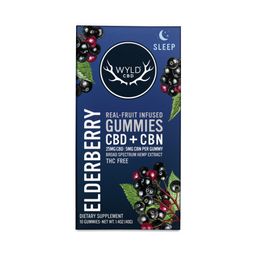 Elderberry CBD & CBN Gummy, 250 mg