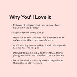 Multi Collagen Protein Powder, Chocolate