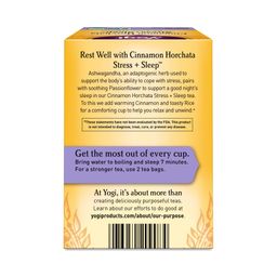 Cinnamon Horchata Stress + Sleep Herbal Tea
